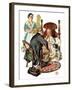 "Sore Throat,"November 22, 1930-Joseph Christian Leyendecker-Framed Giclee Print