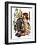 "Sore Throat,"November 22, 1930-Joseph Christian Leyendecker-Framed Giclee Print