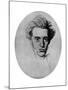 Soren Kierkegaard, Danish Philosopher and Theologian, C1840-Niels Christian Kierkegaard-Mounted Giclee Print