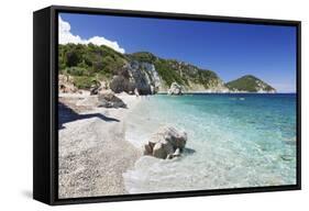 Sorgente Beach, Island of Elba, Livorno Province, Tuscany, Italy-Markus Lange-Framed Stretched Canvas