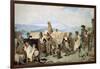 Sorian Peasants Dancing-Valeriano Becquer-Framed Giclee Print