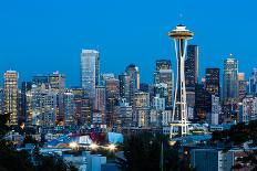 Seattle Skyline, Washington USA-sorincolac-Photographic Print