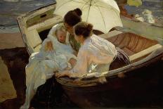 Bath time, Valencia (1909). Oil on canvas. 150x150,5 cm-Sorolla Joaquin-Giclee Print