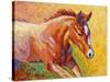 Sorrel Filly-Marion Rose-Stretched Canvas