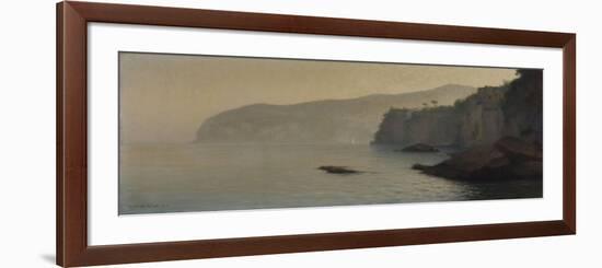 Sorrente, falaises grises-Henry Brokman-Framed Giclee Print