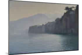 Sorrente, vue générale, côte argentée-Henry Brokman-Mounted Giclee Print