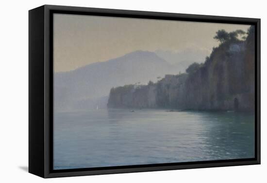 Sorrente, vue générale, côte argentée-Henry Brokman-Framed Stretched Canvas