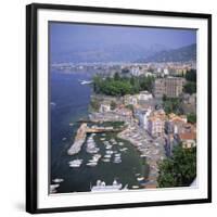 Sorrento, Costiera Amalfitana (Amalfi Coast), Unesco World Heritage Site, Campania, Italy, Europe-Roy Rainford-Framed Premium Photographic Print