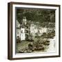 Sorrento (Italy), the Beach, Circa 1860-Leon, Levy et Fils-Framed Photographic Print