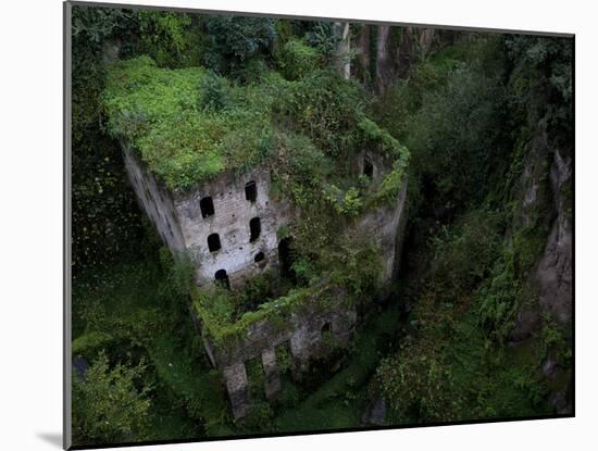 Sorrento, Italy: the Old Mill Located Near the Heart of Sorrento.-Ian Shive-Mounted Photographic Print