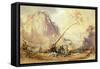 Sorrento Landscape, Ca 1848-Giacinto Gigante-Framed Stretched Canvas