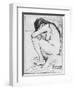 Sorrow, 1882-Vincent van Gogh-Framed Premium Giclee Print