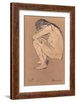 Sorrow, 1882-Vincent van Gogh-Framed Giclee Print