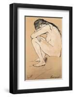 Sorrow-Vincent van Gogh-Framed Premium Giclee Print
