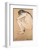 Sorrow-Vincent van Gogh-Framed Premium Giclee Print