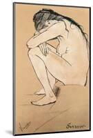 Sorrow-Vincent van Gogh-Mounted Premium Giclee Print