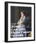 Sorry I Am Late. I Didn&#039;T Want to Come.-The Art Concept-Framed Photographic Print