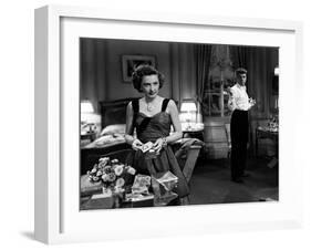 Sorry, Wrong Number, Burt Lancaster, Barbara Stanwyck, 1948-null-Framed Photo