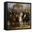 Sortant par la grille d'honneur du château de Versailles après avoir passé une revue militaire-Horace Vernet-Framed Stretched Canvas
