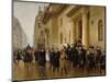 Sortie du lycée Condorcet-Jean Béraud-Mounted Giclee Print