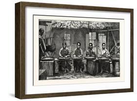 Sorting Tea in China-null-Framed Giclee Print