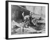 Sorting Whale Blubber-null-Framed Photographic Print