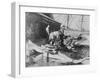 Sorting Whale Blubber-null-Framed Photographic Print