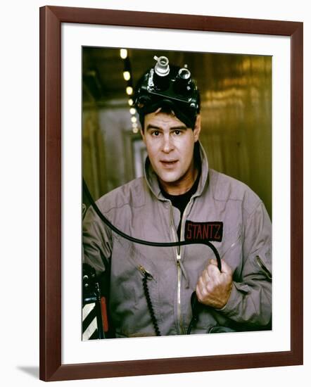 SOS Fantomes Ghostbusters by IvanReitman with Dan Aykroyd, 1984 (photo)-null-Framed Photo