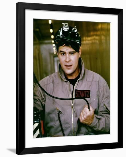 SOS Fantomes Ghostbusters by IvanReitman with Dan Aykroyd, 1984 (photo)-null-Framed Photo