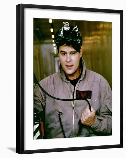 SOS Fantomes Ghostbusters by IvanReitman with Dan Aykroyd, 1984 (photo)-null-Framed Photo