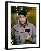SOS Fantomes Ghostbusters by IvanReitman with Dan Aykroyd, 1984 (photo)-null-Framed Photo