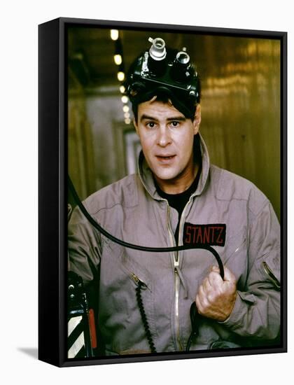 SOS Fantomes Ghostbusters by IvanReitman with Dan Aykroyd, 1984 (photo)-null-Framed Stretched Canvas