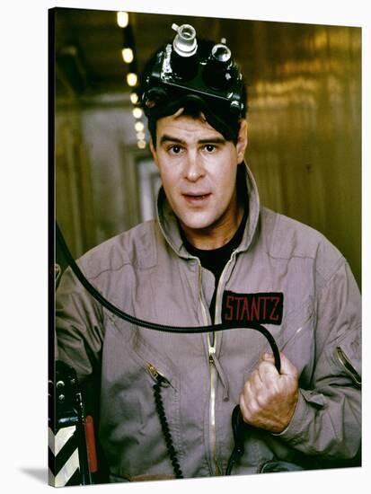 SOS Fantomes Ghostbusters by IvanReitman with Dan Aykroyd, 1984 (photo)-null-Stretched Canvas