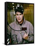 SOS Fantomes Ghostbusters by IvanReitman with Dan Aykroyd, 1984 (photo)-null-Framed Stretched Canvas