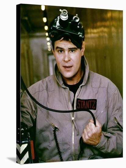 SOS Fantomes Ghostbusters by IvanReitman with Dan Aykroyd, 1984 (photo)-null-Stretched Canvas