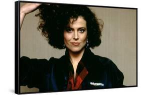 SOS Fantomes Ghostbusters by IvanReitman with Sigourney Weaver, 1984 (photo)-null-Framed Stretched Canvas