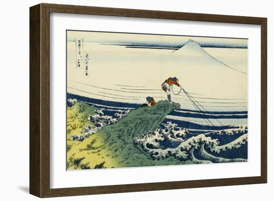 Soshu Kajikazawa in Kai Province from the Series the Thirty-Six Views of Mount Fuji-Katsushika Hokusai-Framed Giclee Print