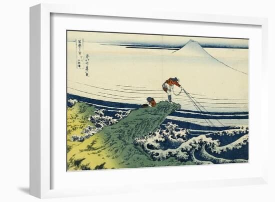 Soshu Kajikazawa in Kai Province from the Series the Thirty-Six Views of Mount Fuji-Katsushika Hokusai-Framed Giclee Print