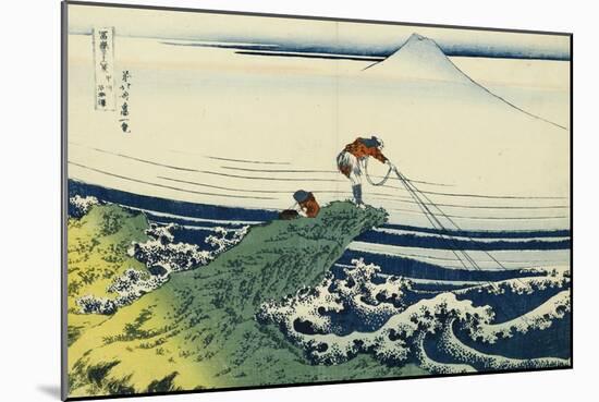 Soshu Kajikazawa in Kai Province from the Series the Thirty-Six Views of Mount Fuji-Katsushika Hokusai-Mounted Giclee Print