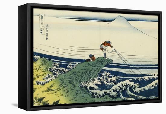 Soshu Kajikazawa in Kai Province from the Series the Thirty-Six Views of Mount Fuji-Katsushika Hokusai-Framed Stretched Canvas