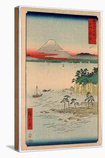 Soshu Miura No Kaijo-Utagawa Hiroshige-Stretched Canvas