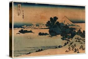 Soshu Shichiriga Hama-Katsushika Hokusai-Stretched Canvas
