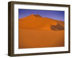 Sossusvlei Dune, Naukluft Park, Central Namib, Namibia-Walter Bibikow-Framed Photographic Print