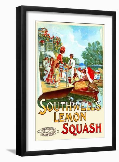 Sothwell's Lemon Squash-null-Framed Art Print