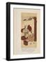 Sotoba (Colour Woodblock Print)-Suzuki Harunobu-Framed Giclee Print