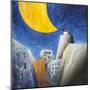 Sotto una grande luna gialla-Donato Larotonda-Mounted Giclee Print
