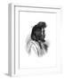 Souakiny Chief, 1848-Ebenezer Landells-Framed Giclee Print