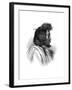 Souakiny Chief, 1848-Ebenezer Landells-Framed Giclee Print