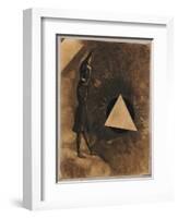 Souci D'Absolu.Philosophe, 1881-Odilon Redon-Framed Giclee Print