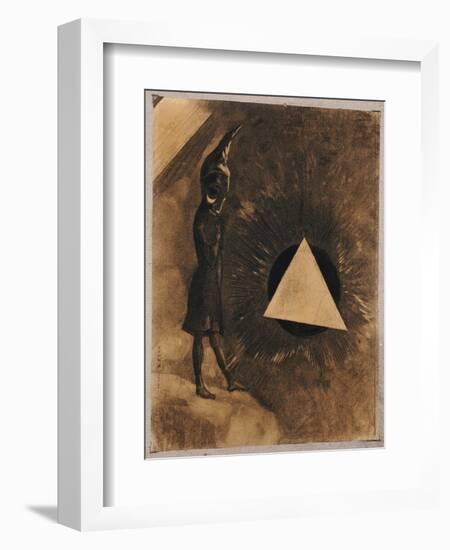 Souci D'Absolu.Philosophe, 1881-Odilon Redon-Framed Giclee Print